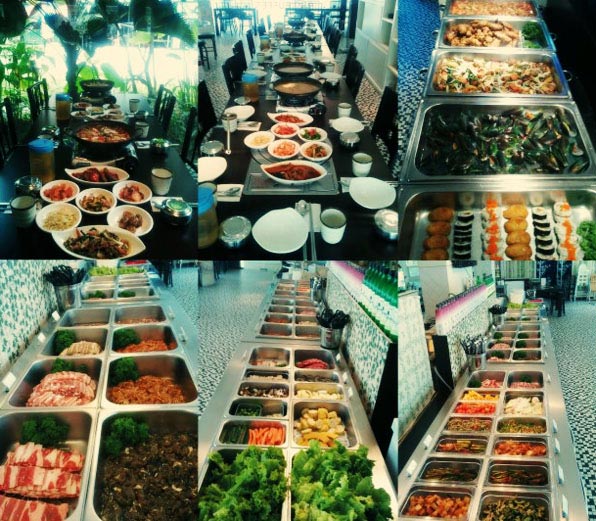 Korean bbq buffet