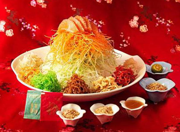 Yu Sheng at JPOT Restaurant