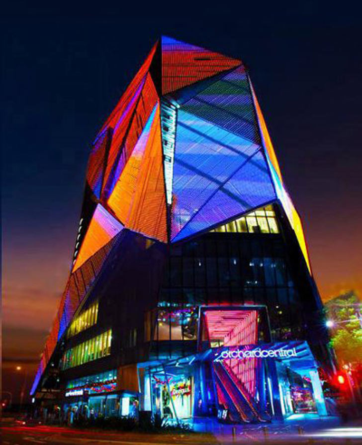 Shopping Centers in Orchard Road, Singapore