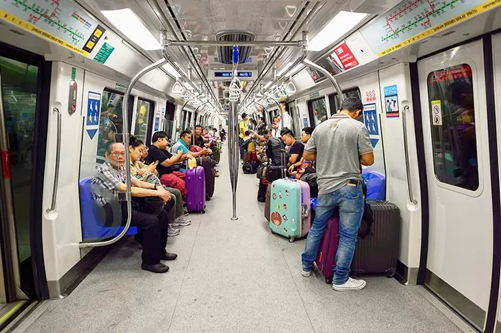 MRT: The cheapest option to get from Changi airport to city