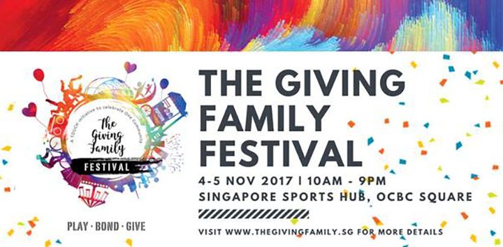 The giving family festival singapore