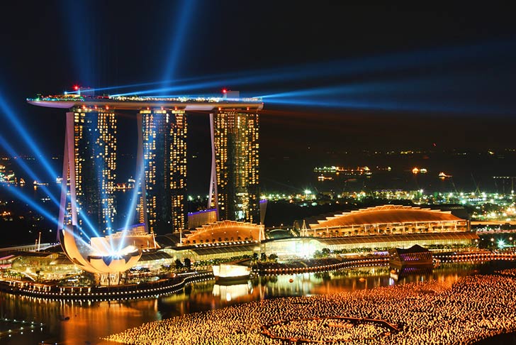 Marina Bay Countdown 2018