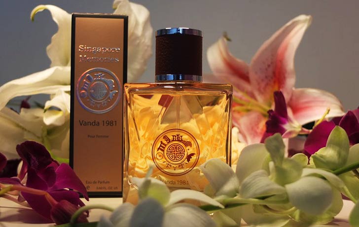 Orchid Perfumes from Singapore Memories
