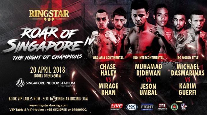 Roar of Singapore IV: The Night of Champions