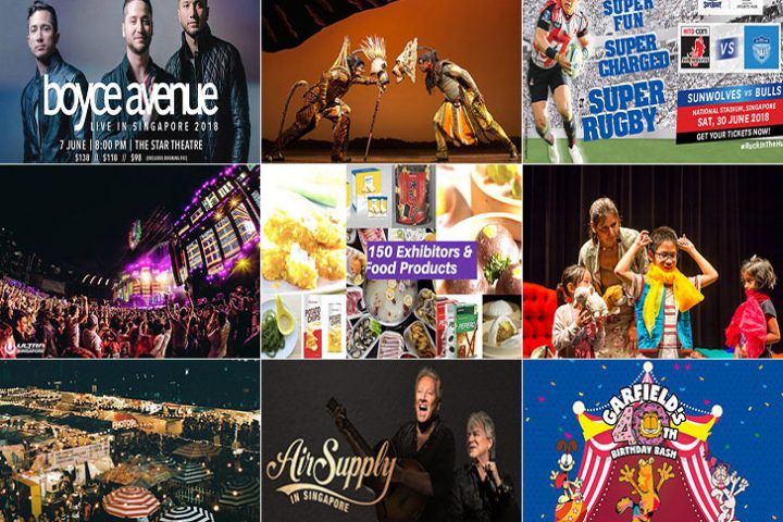 10 Exciting Activities to Enjoy in Singapore in June 2018