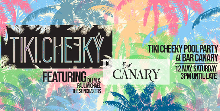 Tiki Cheeky Pool Party
