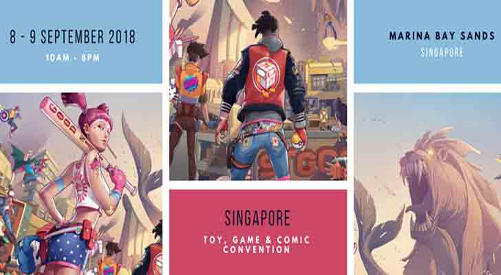 Singapore Toy, Game & Comic Convention 2018