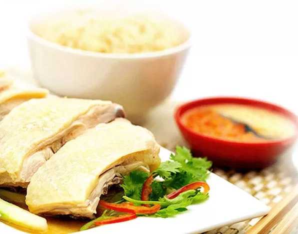 Tian Tian Hainanese Chicken Rice at Maxwell