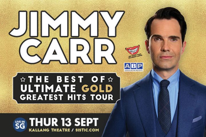 Jimmy Carr in Singapore 2018