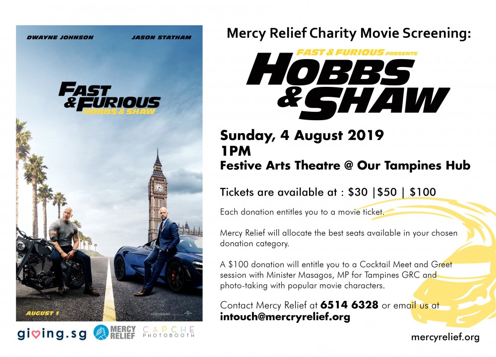 Mercy Relief Charity Movie Screening