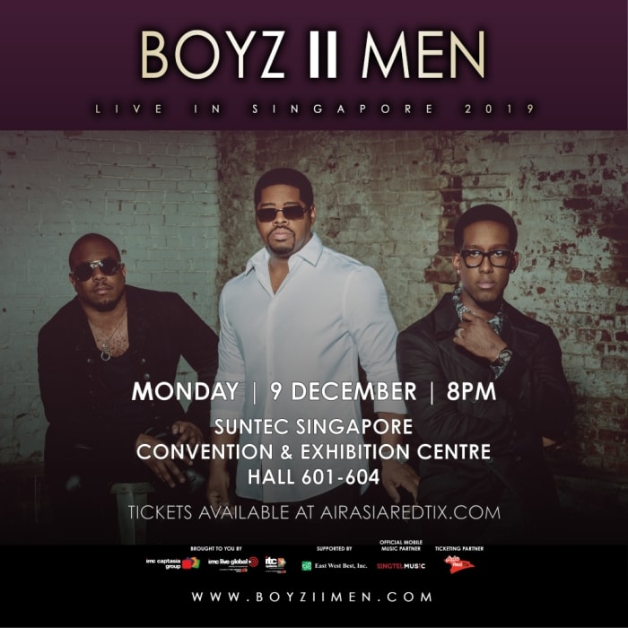 Boyz II Men Live in Singapore 2019