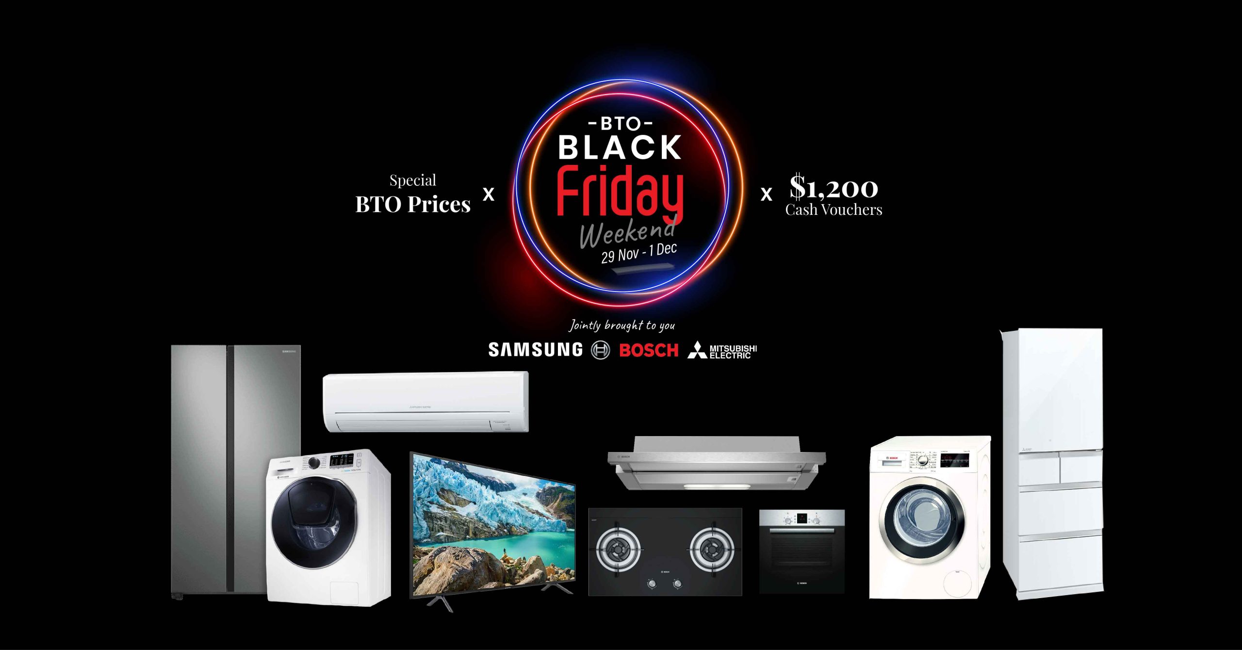 BTO Black Friday Weekend, Lasts for 36 Hours Only