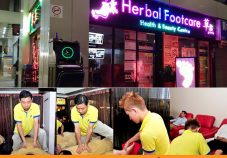 Foot reflexology at Herbal Footcare