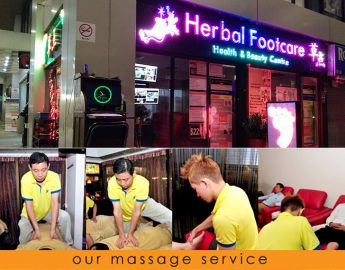 Foot reflexology at Herbal Footcare