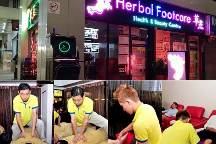 Foot reflexology at Herbal Footcare