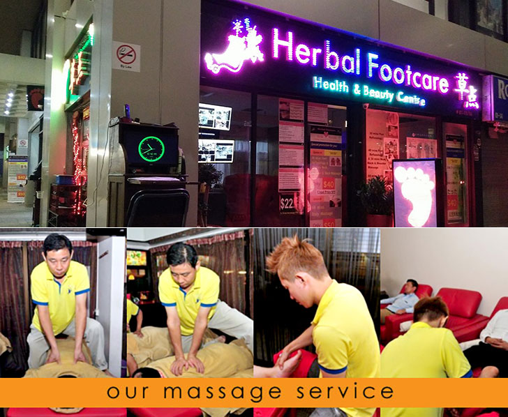 Foot reflexology at Herbal Footcare