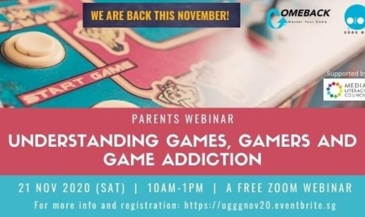 Parents Webinar: Understanding Games, Gamers & Game Addiction