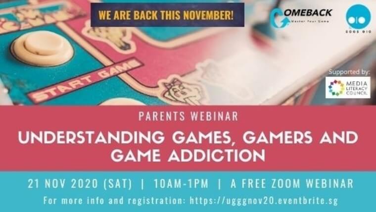 Parents Webinar: Understanding Games, Gamers & Game Addiction