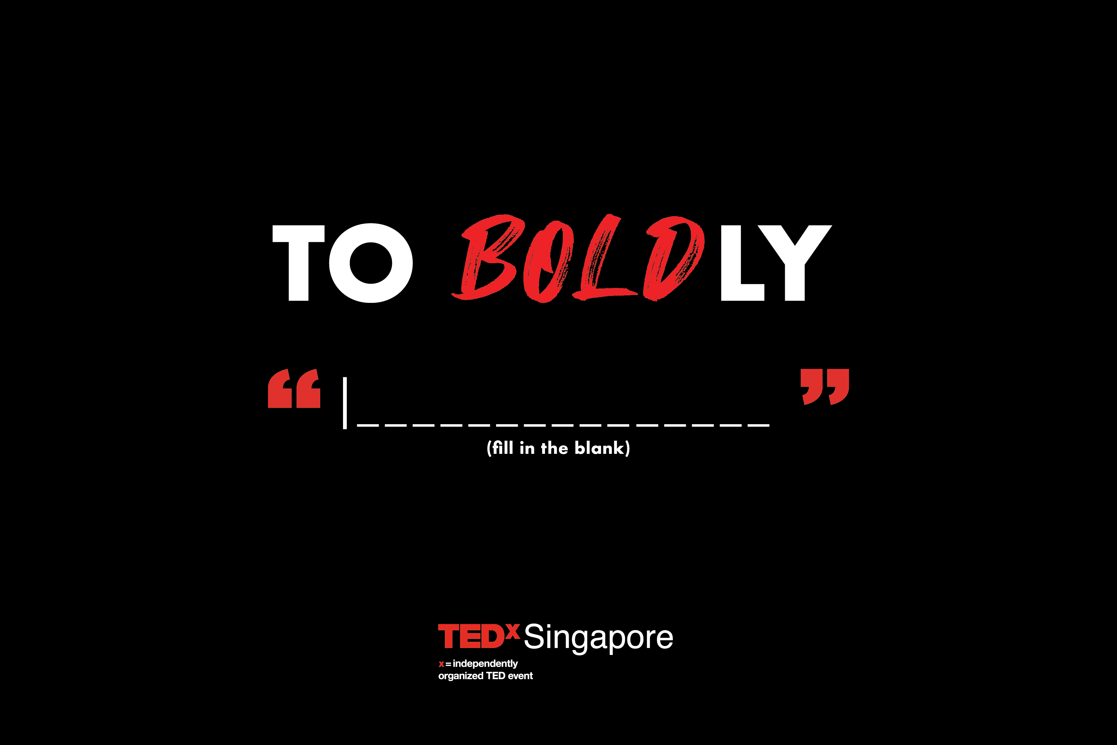 Online TEDxSingapore