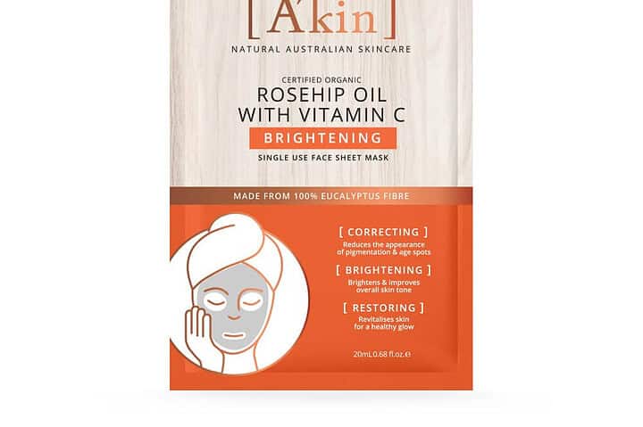 A'kin Brightening Face Sheet Mask
