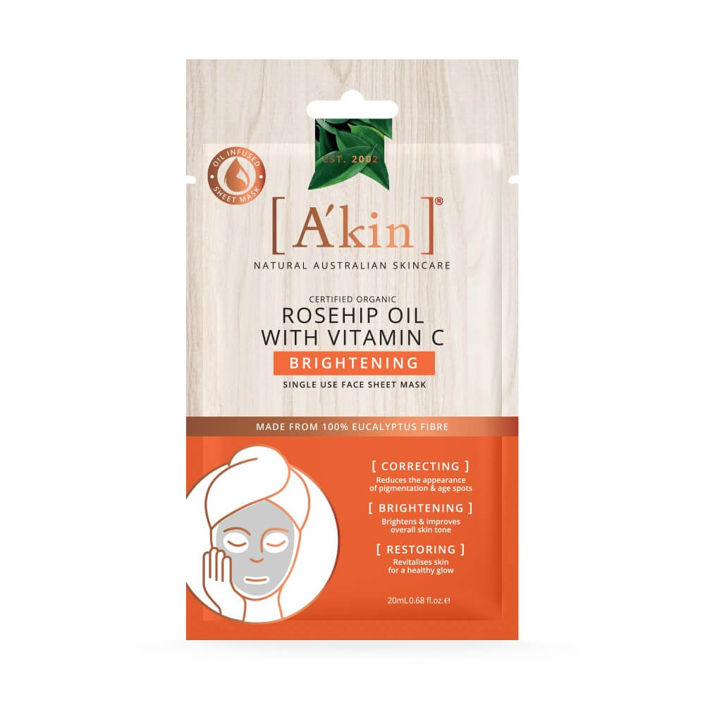 A’kin Brightening Face Sheet Mask