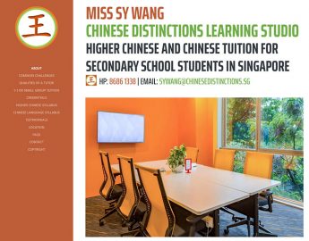 Miss SY Wang Chinese Distinctions Learning Studio