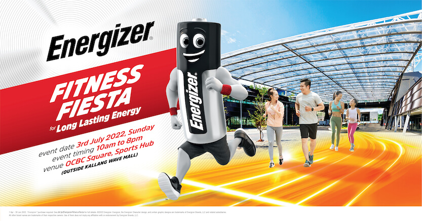 Energizer Fitness Fiesta for Long Lasting Energy 2022