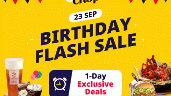 Chope Flash Sale