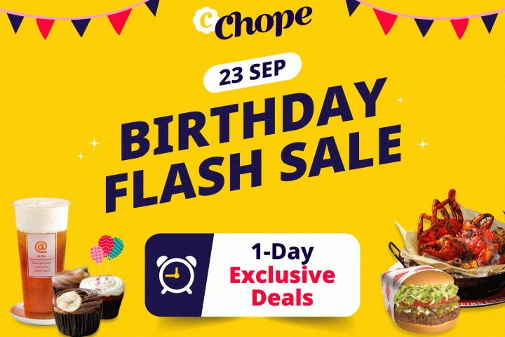 Chope Flash Sale