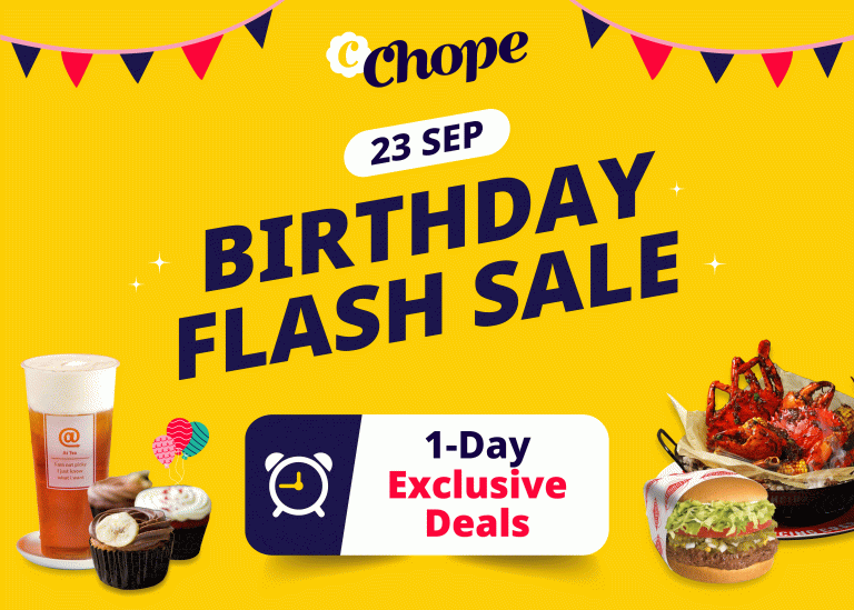 Chope Flash Sale