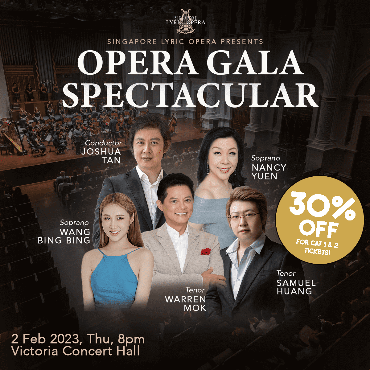 Opera Gala Spectacular by Singapore Lyric Opera [G]