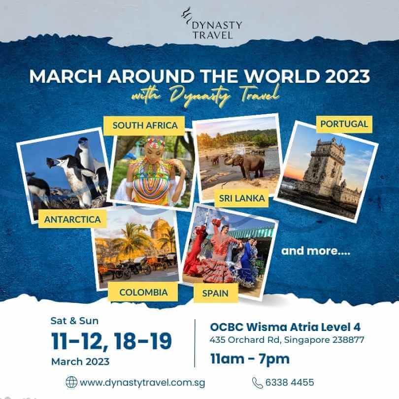 March Around the World with Dynasty Travel