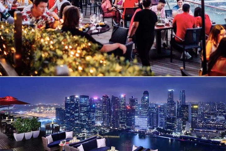 Ce La Vi rooftop bar