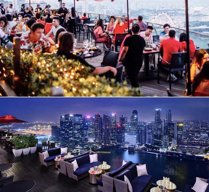 7 Rooftop Bars with Great Views and Drinks in Singapore