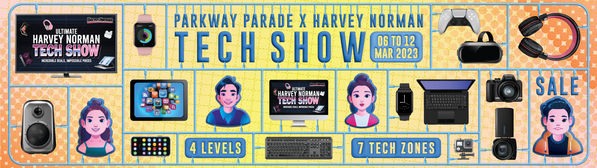 Parkway Parade x Harvey Norman Tech Show