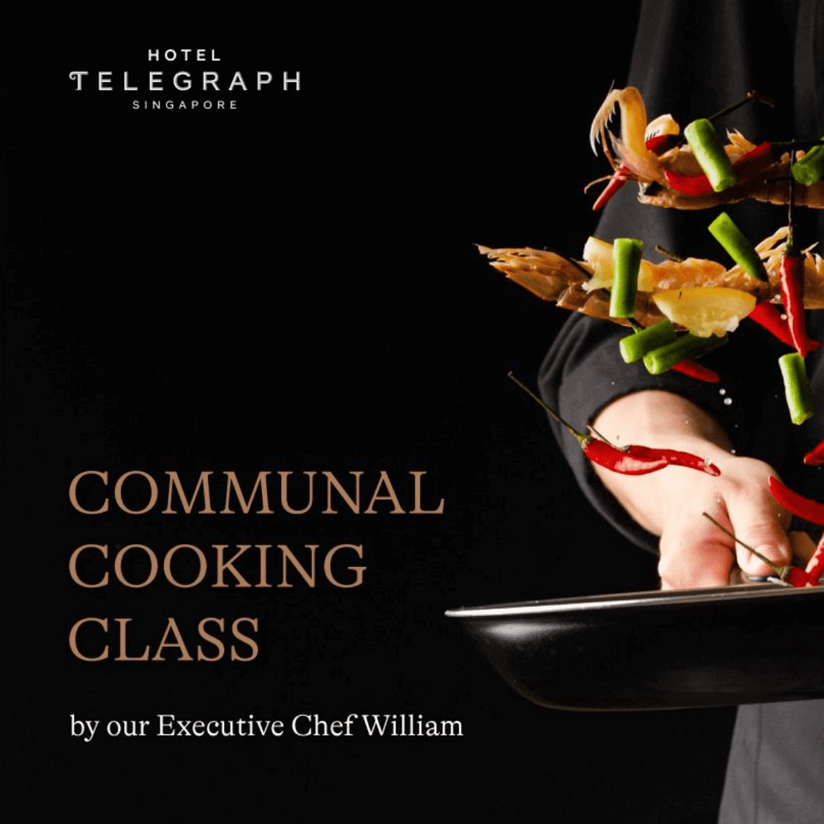 Communal Cooking Class at Hotel Telegraph