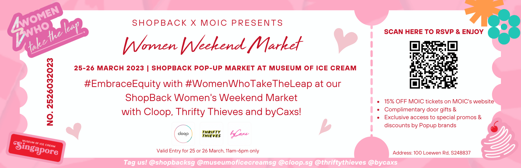 ShopBack Women’s Weekend Market at the Museum
