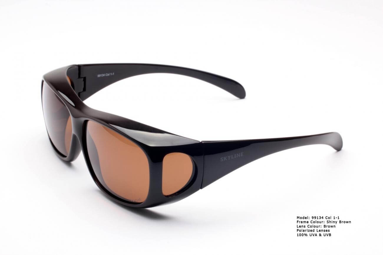 Skyline WearOvers Polarized Unisex Sunglasses