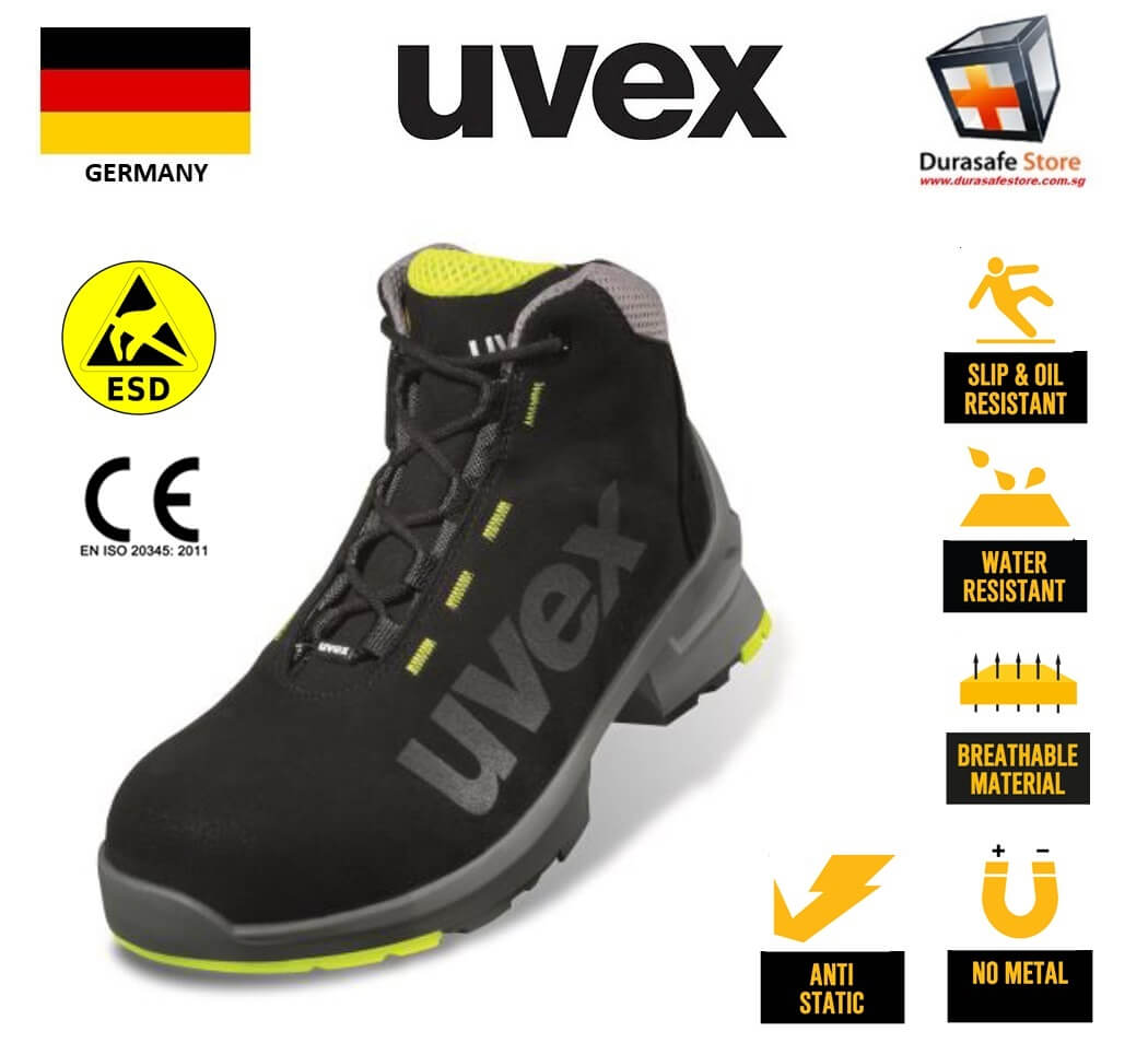 uvex 8545 Lace-Up Safety Boots