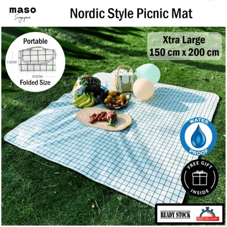 Maso Nordic-Style Picnic Mat