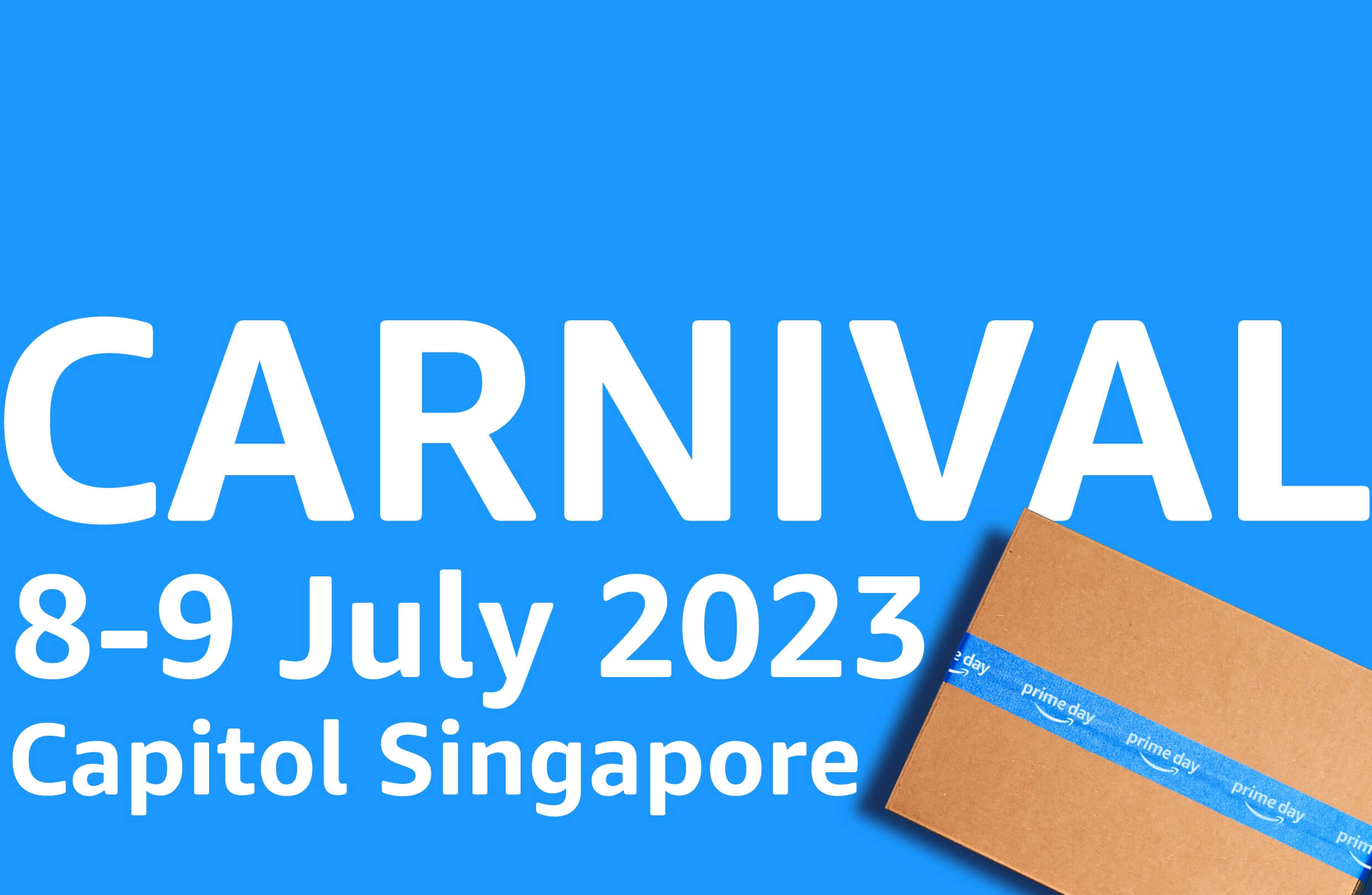 Amazon Singapore Celebrates Prime Day with Prime Day Carnival