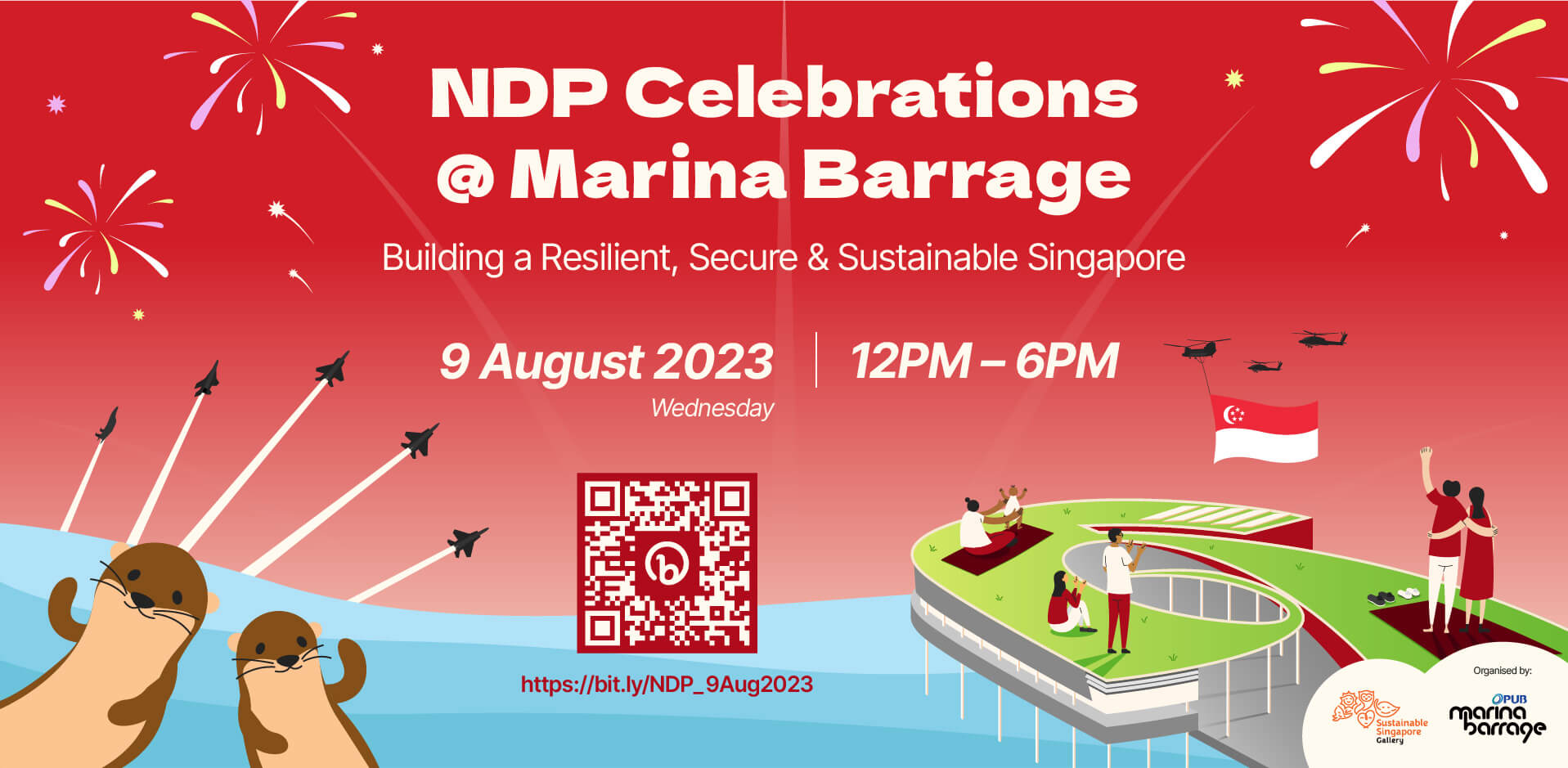 NDP Celebrations @ Marina Barrage