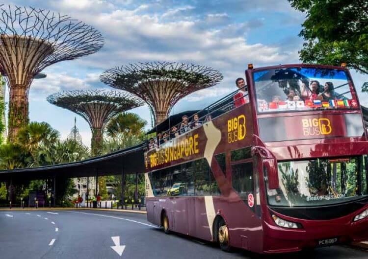 Hop-on, Hop-off Singapore Big Bus Tour