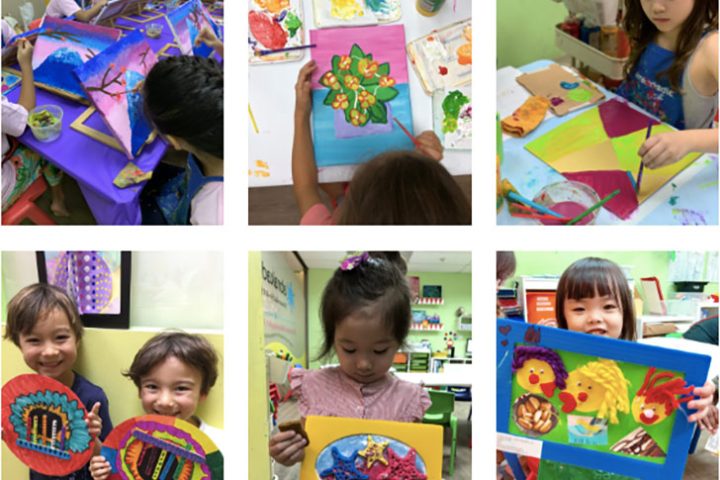 Art classes for kids in Singapore
