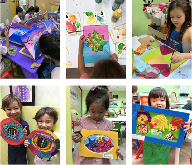 Art classes for kids in Singapore