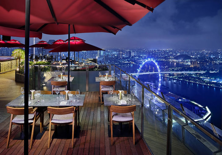 best rooftop bars in Singapore