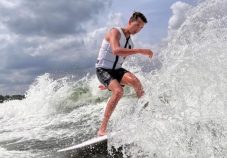 Wakesurfing with DreamWake Academy