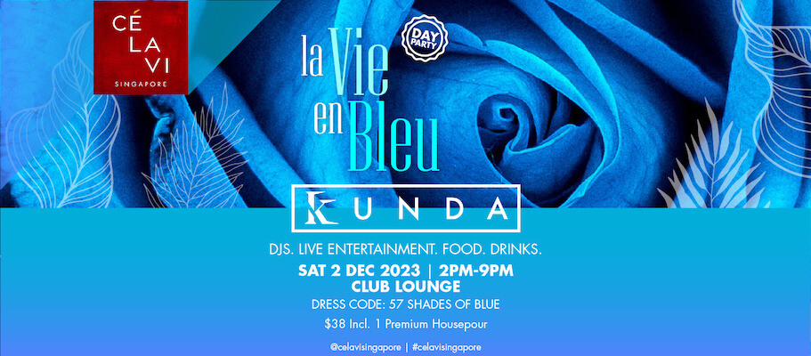 Kickstart your December celebrations with CÉ LA VI’s La Vie En Bleu