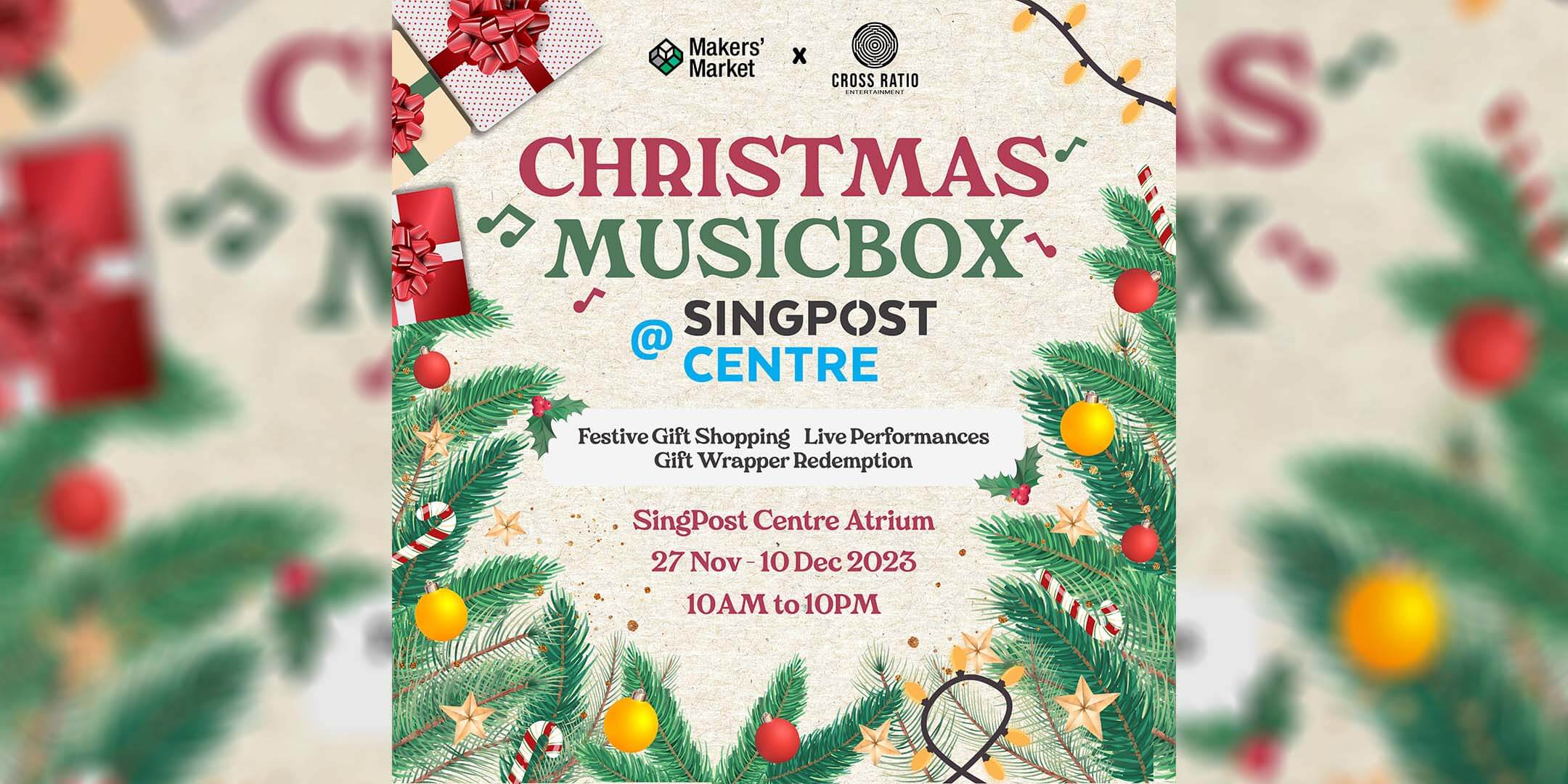 Christmas Musicbox @ SingPost Centre