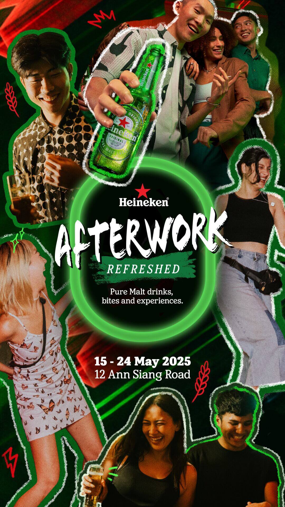 Heineken® Afterwork Refreshed — Clock Out of Work, Clock In for Refreshment